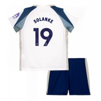 Tottenham Hotspur Dominic Solanke #19 Domáci Detský futbalový dres 2025-26 Krátky Rukáv (+ trenírky)